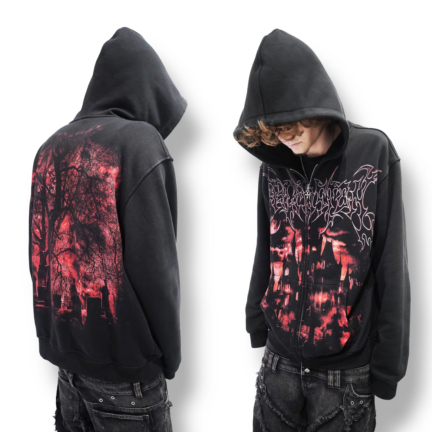 Cryptic zip up