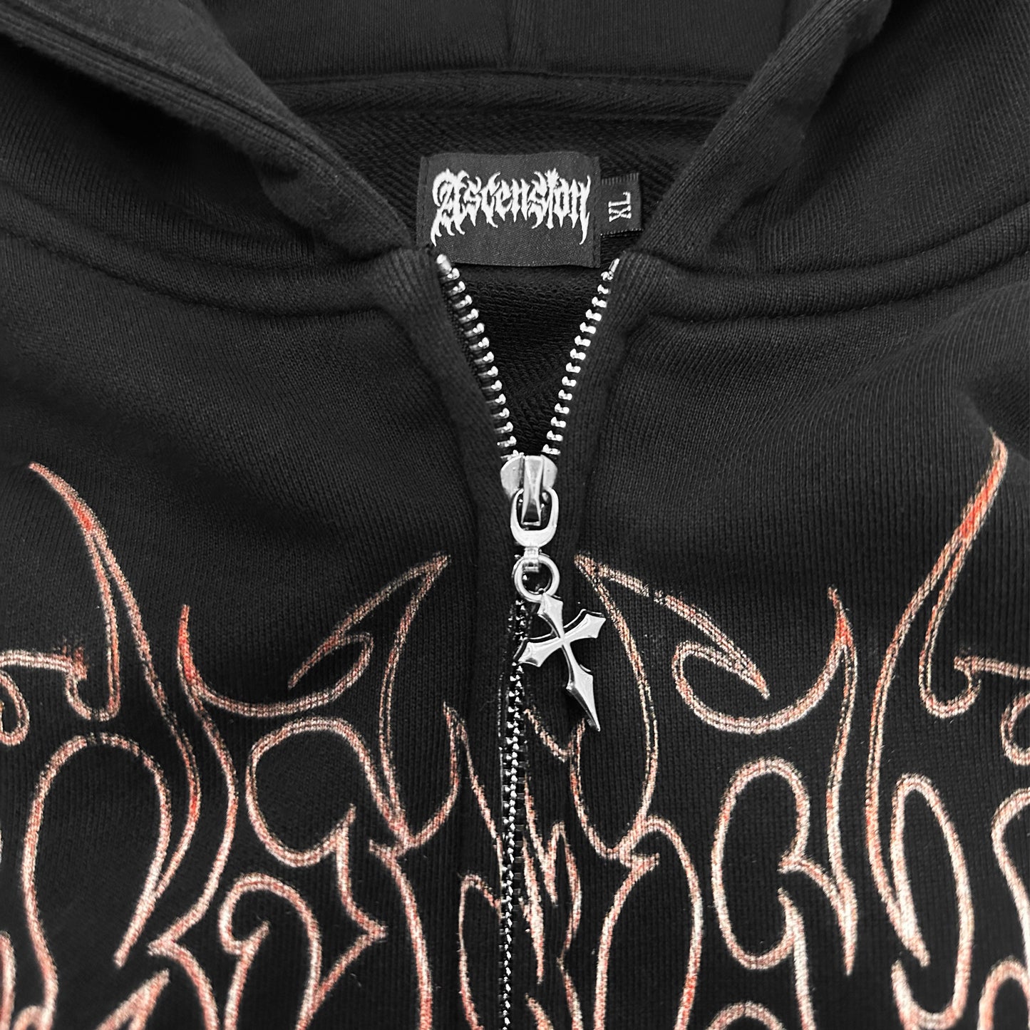 Cryptic zip up